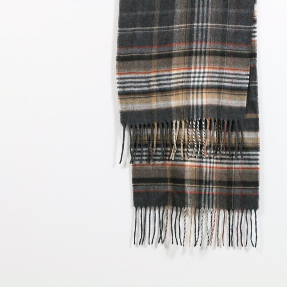 *Fraas Brown Plaid Scarf - Picture 5 of 6